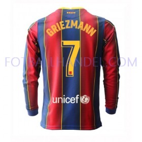 Herre Fotballdrakter FC Barcelona Antoine Griezmann 7 Hjemme 2020-21 Langermet